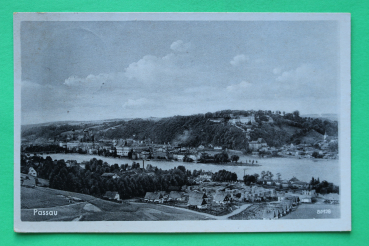 AK Passau / 1943 / Ortsansicht mit Siedlung / Straßen